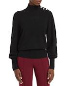 C By Bloomingdale's Embellished Mock Neck Cashmere Sweater - 100% Exclusive