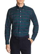 Brooks Brothers Plaid Slim Fit Button-down Oxford Shirt