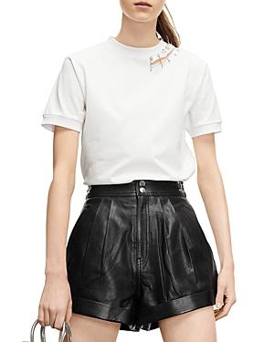 The Kooples Safety Pin Organic Cotton Tee