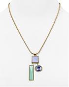 Rebecca Minkoff Geometric Pendant Necklace, 19