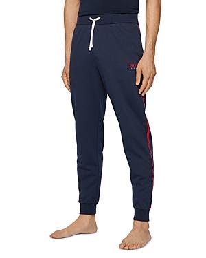 Boss Authentic Cotton French Terry Contrast Taped Sweatpants