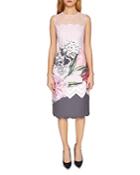 Ted Baker Arionah Palace Gardens Scalloped Dress