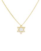 Roberto Coin 18k Yellow Gold Diamond Star Of David Pendant Necklace, 18