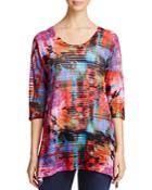 Nally & Millie Abstract Print Tunic - 100% Exclusive