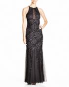 Aidan Mattox Embellished Gown