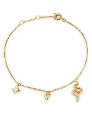 Ajoa By Nadri Totem Three Charm Bracelet
