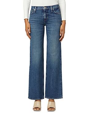 Hudson Rosie High Rise Wide Leg Jeans In Lost Days