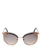 Roberto Cavalli Casola Cat Eye Sunglasses, 56mm