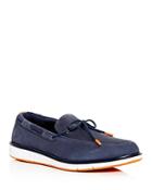 Swims Men's Motion Nubuck Leather Boat Shoes
