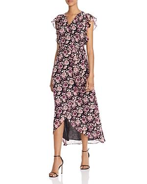 Rebecca Minkoff Flossie Floral Maxi Wrap Dress