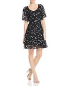 Rebecca Taylor Alessandra Floral-embroidered Dress