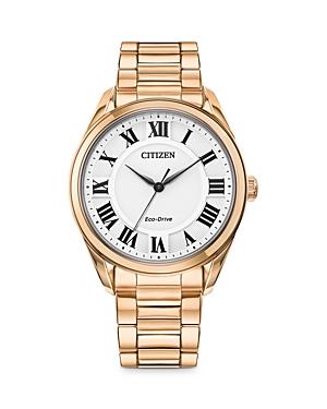 Citizen Eco-drive Arezzo Women's Stainless Steel Watch, 35mm