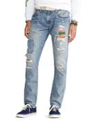 Polo Ralph Lauren Sullivan Slim Fit Repaired Jeans In Arroyo