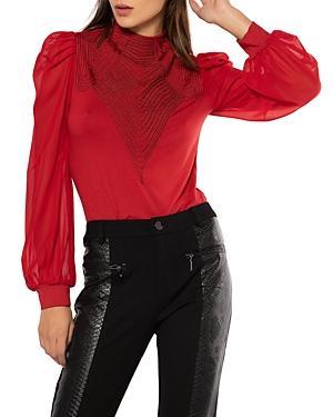 Gracia Chiffon Sleeve Top (39% Off) Comparable Value $82