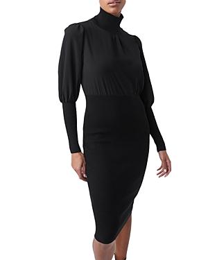 French Connection Krista Knit Long Sleeved Dress