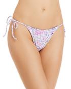 Loveshackfancy X Hurley Sunny Meadow Reversible Side Tie Bikini Bottom
