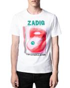 Zadig & Voltaire Happy Mouth Tee