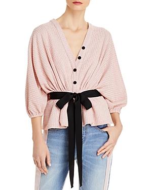 Hellessy Lotus Belted Off Shoulder Top - 100% Exclusive