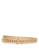 Sandro Women's Delia Riveted Double Belt