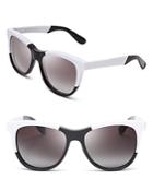 Wildfox Cat Eye Wayfarer Sunglasses, 55mm