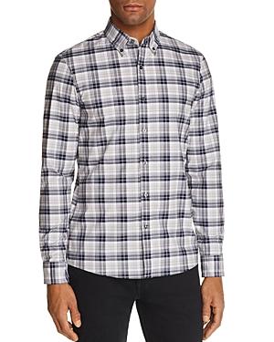 Michael Kors Jase Check Slim Fit Long Sleeve Button-down - 100% Exclusive
