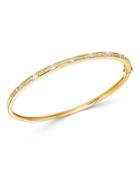 Bloomingdale's Diamond Bangle Bracelet In 14k Yellow Gold - 100% Exclusive
