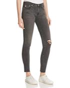 Ag Legging Ankle Jeans In 10 Years Well-worn Black