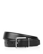 Cole Haan Matte Leather Reversible Belt