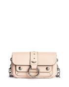 Zadig & Voltaire Kate Smooth Leather Convertible Clutch