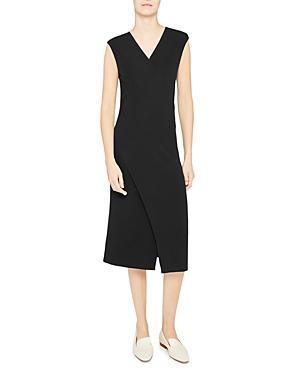 Theory Sweater Wrap Tunic Dress