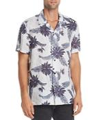 7 For All Mankind Aloha Short-sleeve Tropical-print Regular Fit Shirt