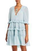 Cinq A Sept Cryssa Tiered Mini Dress