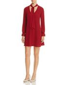 The Vanity Room Tie Neck Shift Dress - Compare At $110