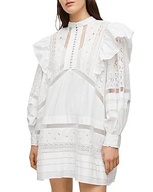 Allsaints Prim Broderie Mini Dress