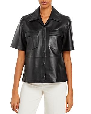 Remain Siena Leather Short Sleeve Shirt