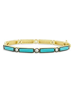 Fredia Rothman Color Theory Baguette Bangle Bracelet