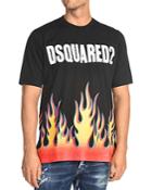 Dsquared2 Flame Graphic Logo Tee