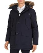 The Kooples Mix Hooded Parka