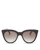 Le Specs Luxe Women's Supermoon Mirrored Square Sunglasses, 53mm