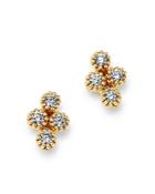 Bloomingdale's Diamond Four-stone Stud Earrings In 14k Yellow Gold, 0.15 Ct. T.w. - 100% Exclusive