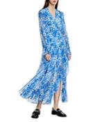 The Kooples Long Floral Print Maxi Dress
