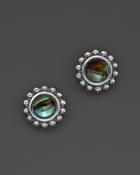 Lagos Sterling Silver Maya Abalone Doublet Small Earrings