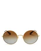 Ray-ban Ja-jo Polarized Round Sunglasses, 54mm
