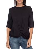B Collection By Bobeau Niky Twist-front Top