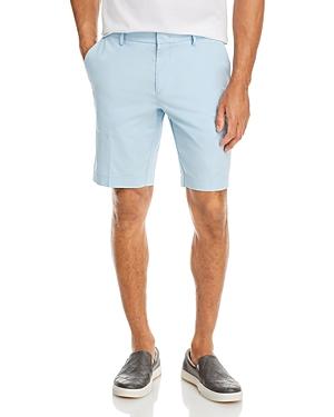 Boss Slice-short2 Cotton Blend Yarn Dyed Slim Fit Shorts