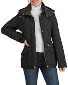 Cole Haan Signature Hooded Quilted Jacket