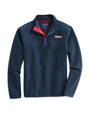 Vineyard Vines Harbor Fleece Snap Popover