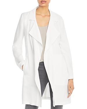 T Tahari Open Front Long Jacket
