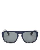 Burberry Men's Check Square Sunglasses, 54mm