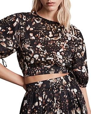 Allsaints Asta Kettu Crop Top